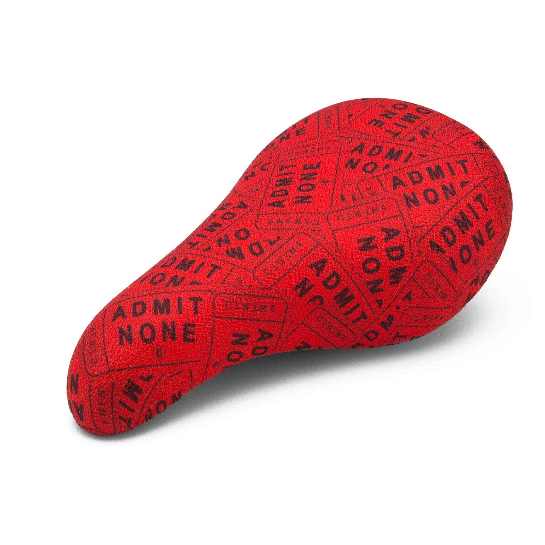 Cinema Admit Stealth Pivotal Padded BMX Seat - Red/Black
