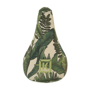 Kink Overgrown Stealth Pivotal Padded BMX Seat - Green