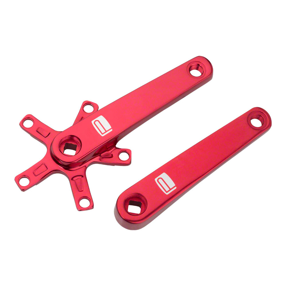 Promax SQ 1 BMX Fixie Euro Crank Arms 160mm Red BMXGuru C W Cycle