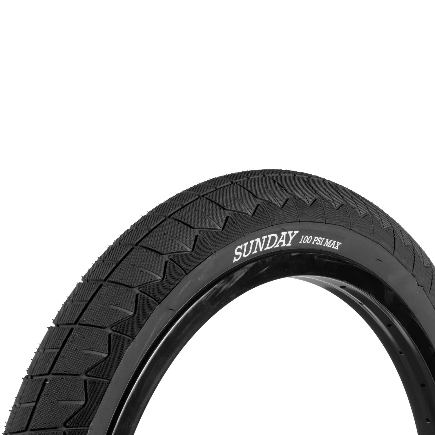 20x2.40 Sunday BMX Current V2 Tire - 100 psi - All Black