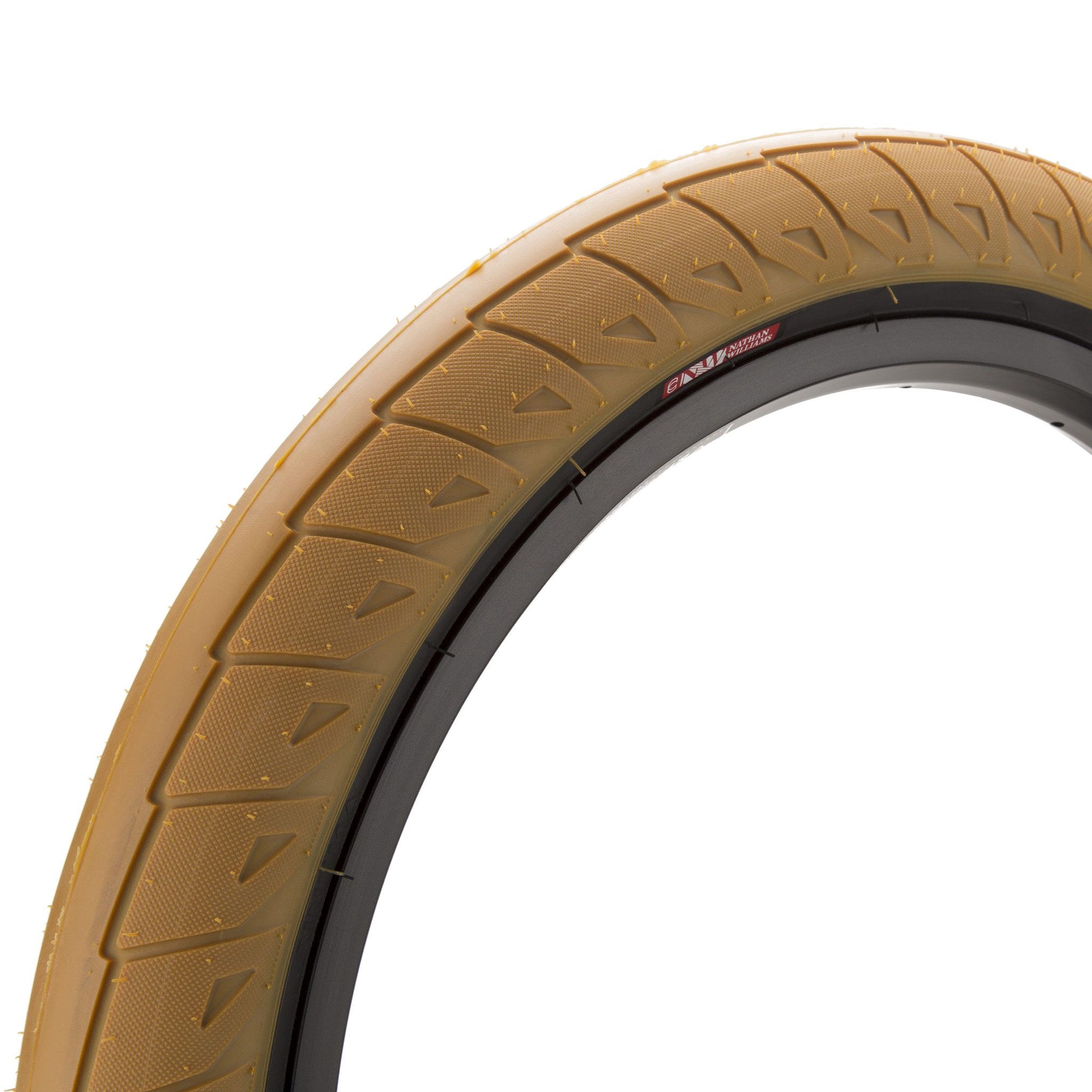 20x2.50 Cinema Williams BMX tire - Gum w/ Black Sidewall